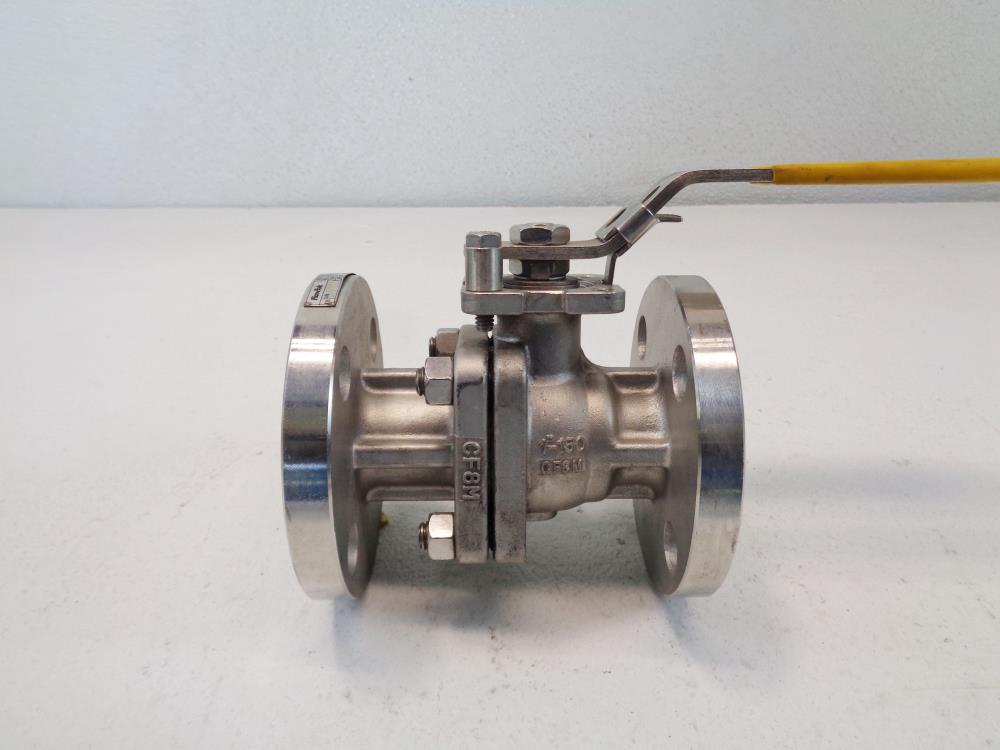 Flow-Tek 1" 150# CF8M 2-Piece Flanged Ball Valve F15-1